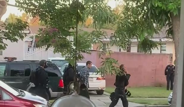Murder Suspect Breaks Into Del Rey Home Following Wild Pursuit, Crash 