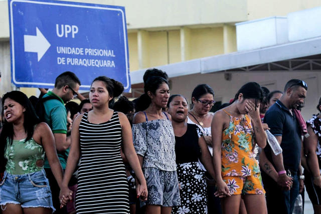 Gang war in prison riot causes at least 56 deaths in the  city of  Manaus — MercoPress