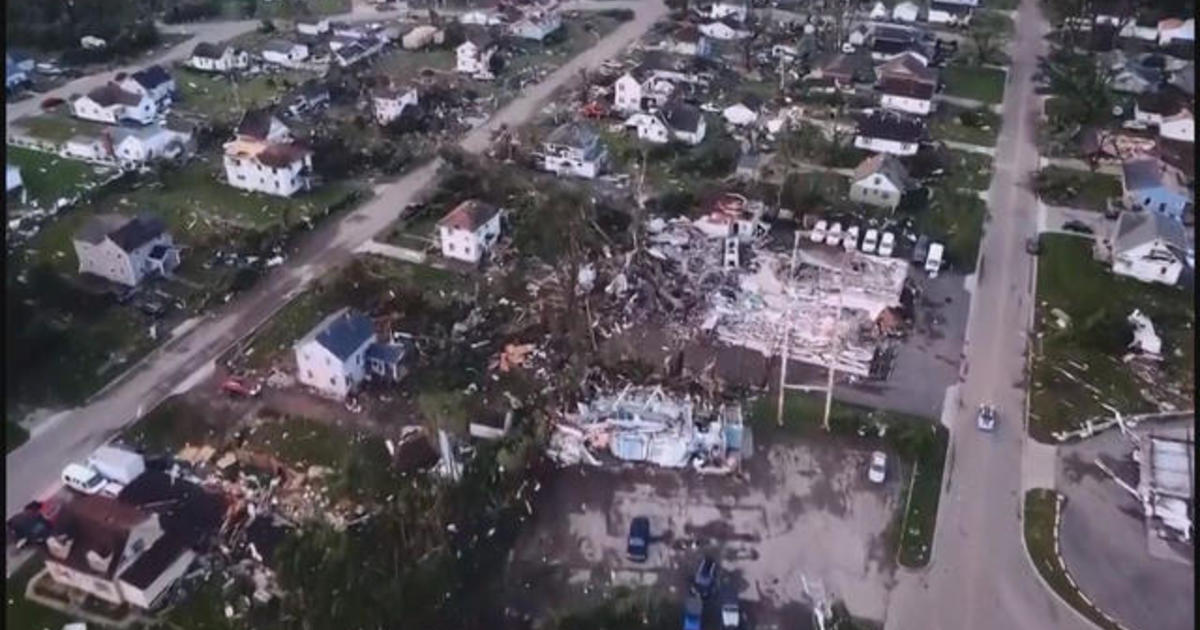 Tornado threat continues after 1 killed in Ohio CBS News