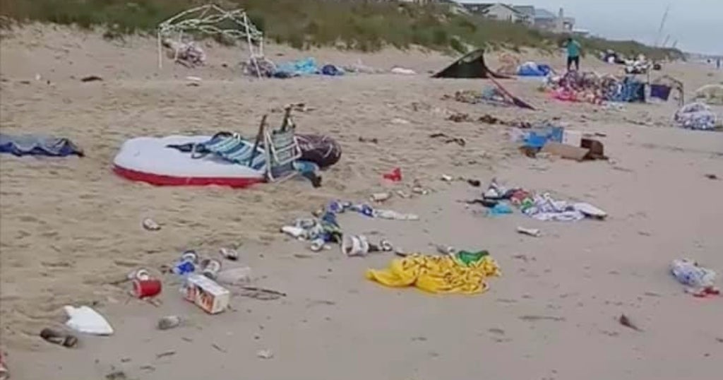 10 Tons Of Trash Collected On Beach After Memorial Day 'Floatopia ...