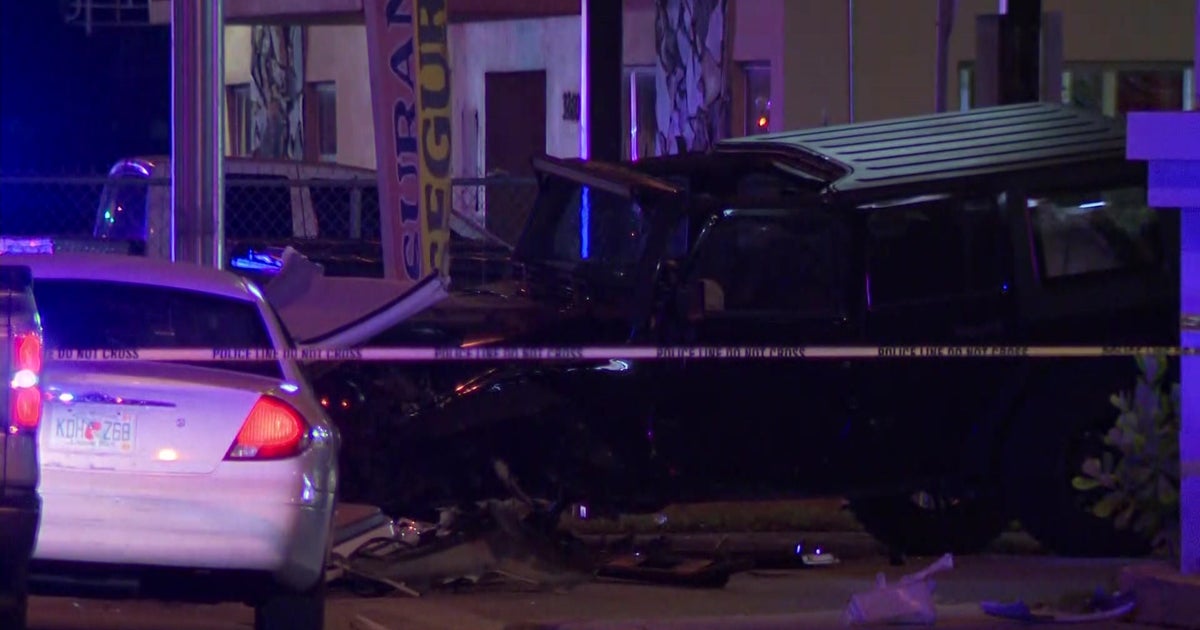 1 Dead 3 Injured In Hialeah Crash Involving Two Vehicles CBS Miami
