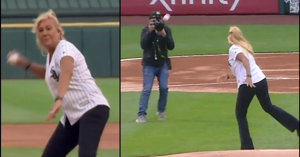 Chance the Rapper Throws First Pitch at White Sox Game