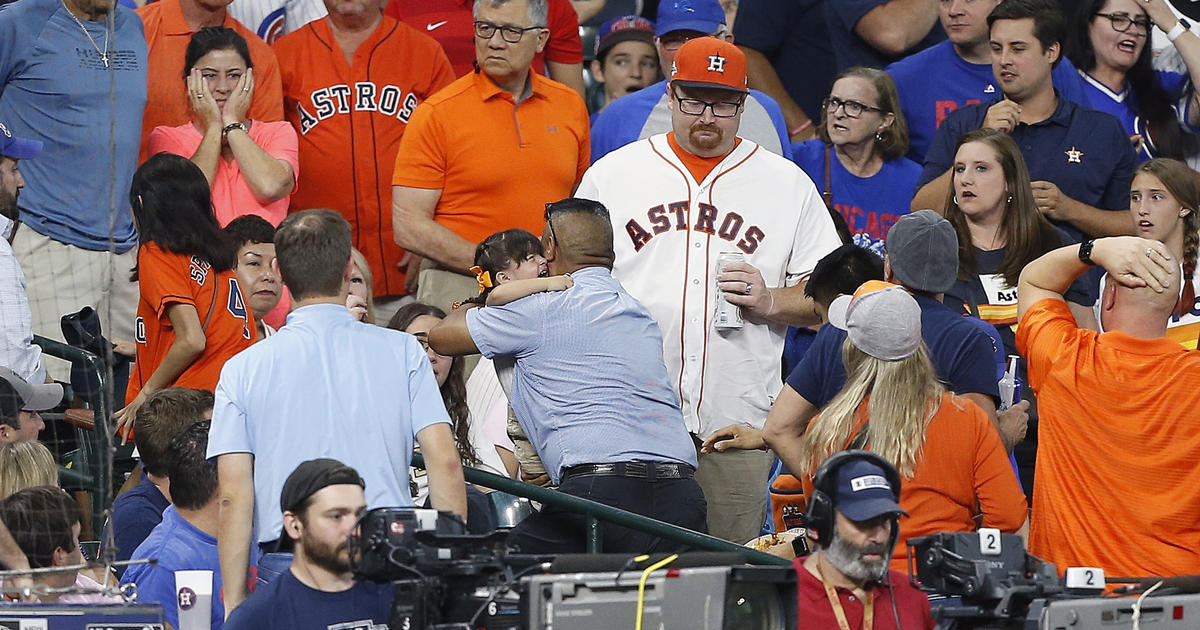 Extremely upsetting' that girl was struck by foul ball at Astros game, MLB  says - Good Morning America