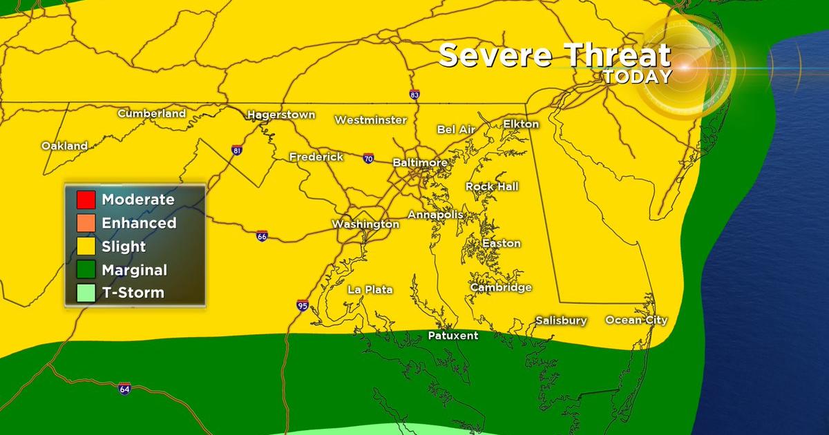 Maryland Weather: Tracking Severe Weather - CBS Baltimore