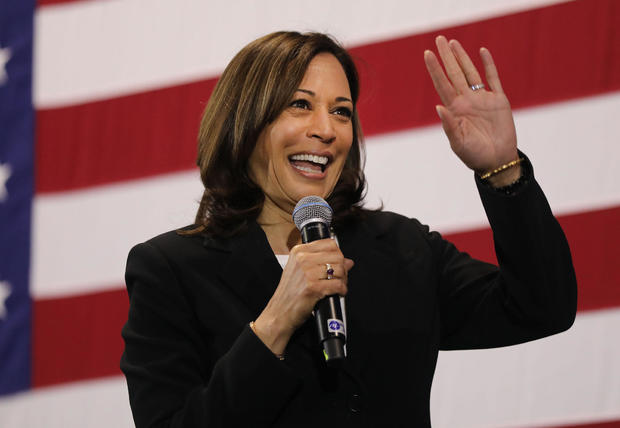 Democratic Presidential Candidate Kamala Harris Holds Town Hall In New Hampshire 