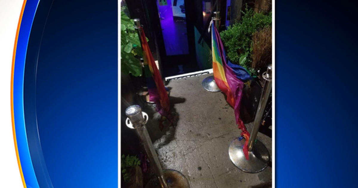 Rainbow Flags Burned At Gay Bar In Harlem Cbs New York