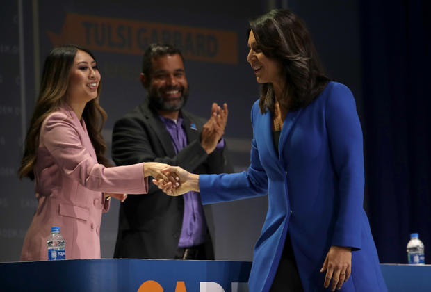 Presidential Candidates Attend The California Democratic Party Organizing Convention 