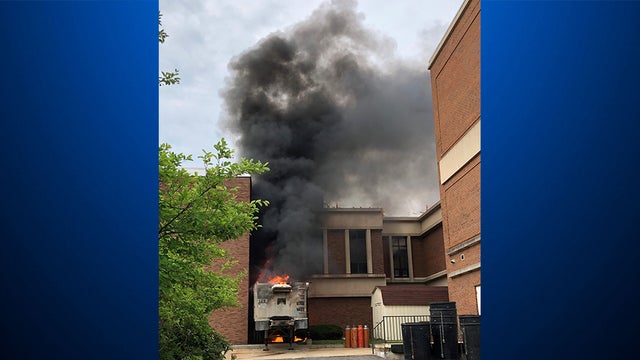 Penn State Beaver Fire Close 