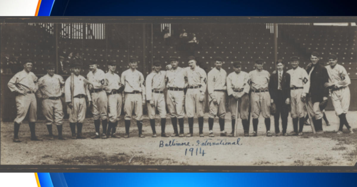 1914 Orioles Team Photo Featuring Babe Ruth Sells For $190K At Auction -  CBS Baltimore