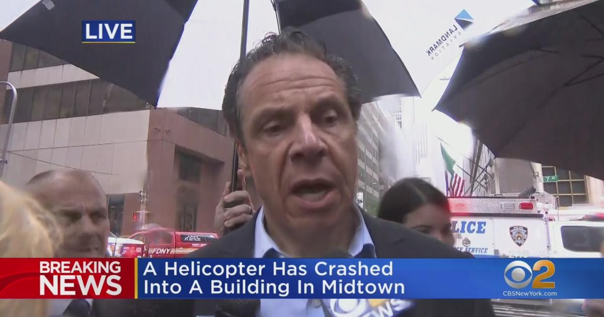 Watch Gov Andrew Cuomo On Midtown Helicopter Crash Cbs New York