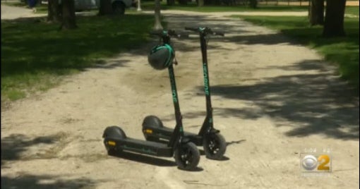 One Day After Chicago Program Launches, EScooters Already Showing Up