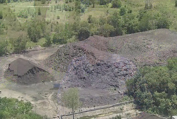 Shingle Mountain in Southeast Dallas