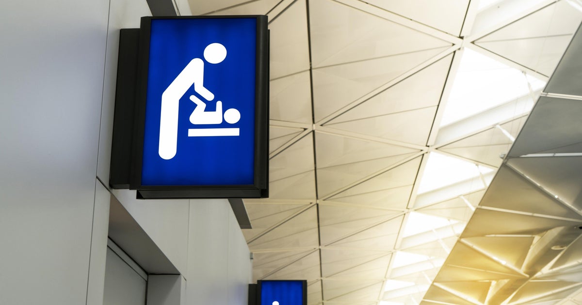 Pampers Pledges To Install 5,000 Baby Changing Tables In Men's Restrooms Across US CBS Sacramento