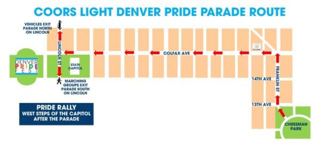 Denver Nuggets parade route and road closures