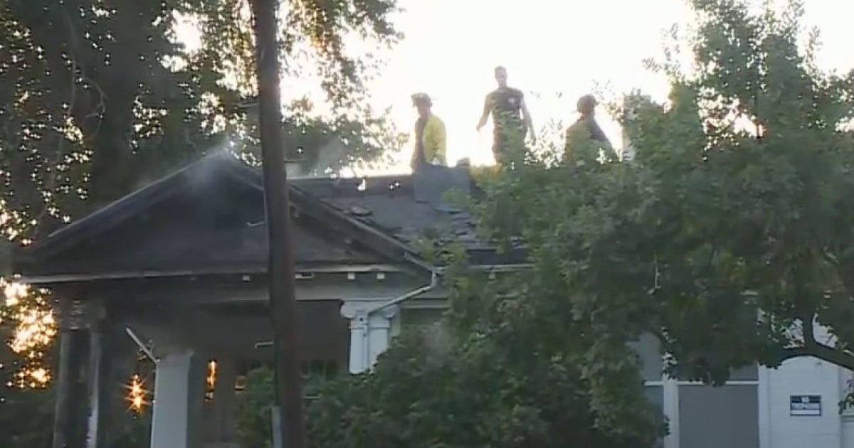 Fire Damages Stockton Home CBS Sacramento