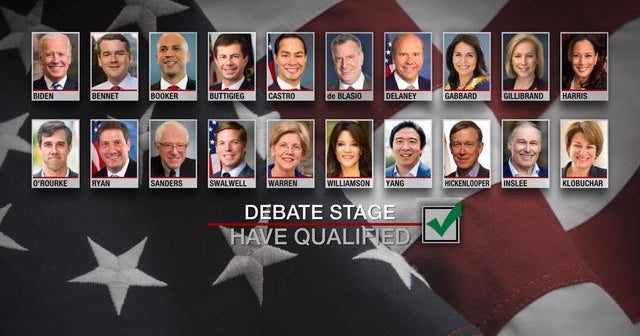 How the candidates in the first Democratic presidential debates will be ...
