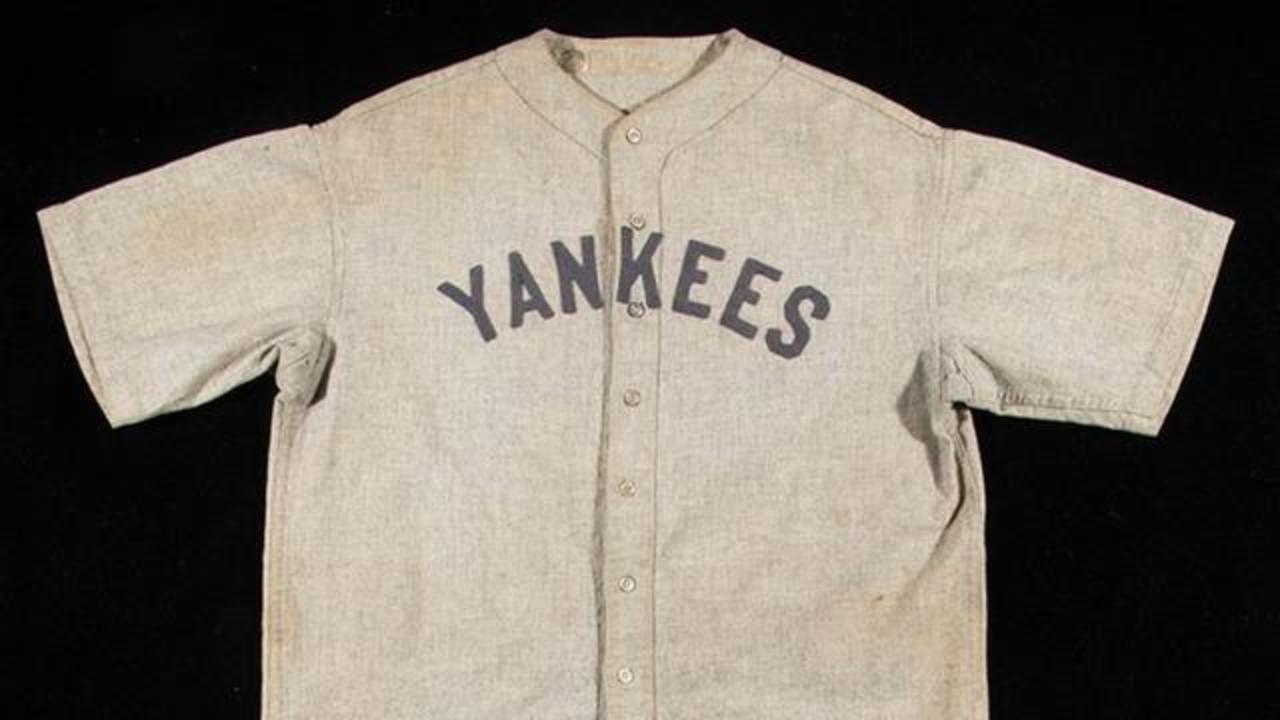 Babe Ruth baseball: Jersey worn by New York Yankees legend