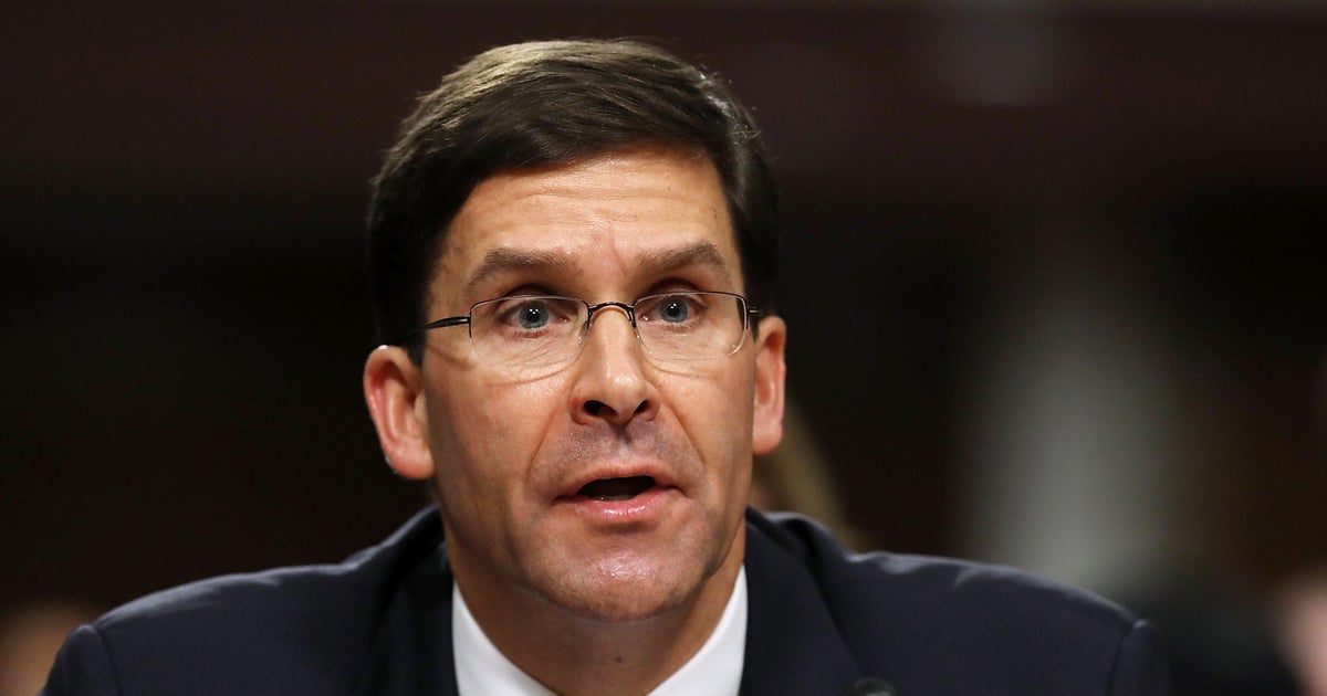 This week on "Face the Nation", October 13, 2019 Esper, Schiff