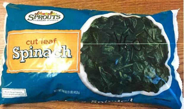 Sprouts Recalled Spinach 