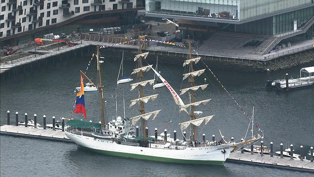 colombia ship boston 