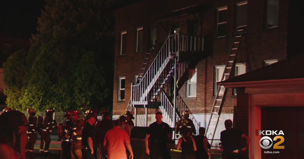 Firefighters Battling Apartment Building Fire In McKees Rocks CBS