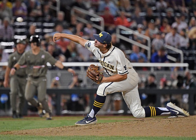 College World Series - Michigan v Vanderbilt - Game One 