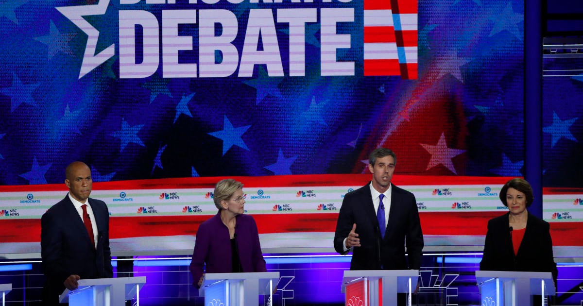 Spanish debate: 2020 Democrats Beto O'Rourke, Cory Booker and Julian ...