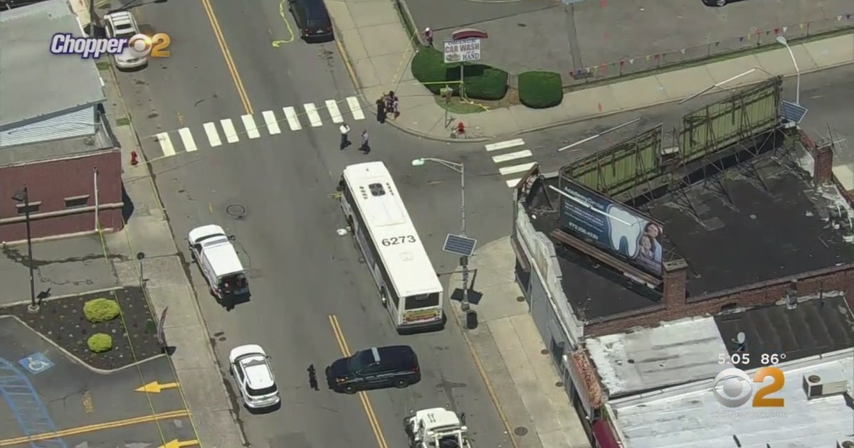 NJ TRANSIT Bus Strikes And Kills Woman In Orange - CBS New York