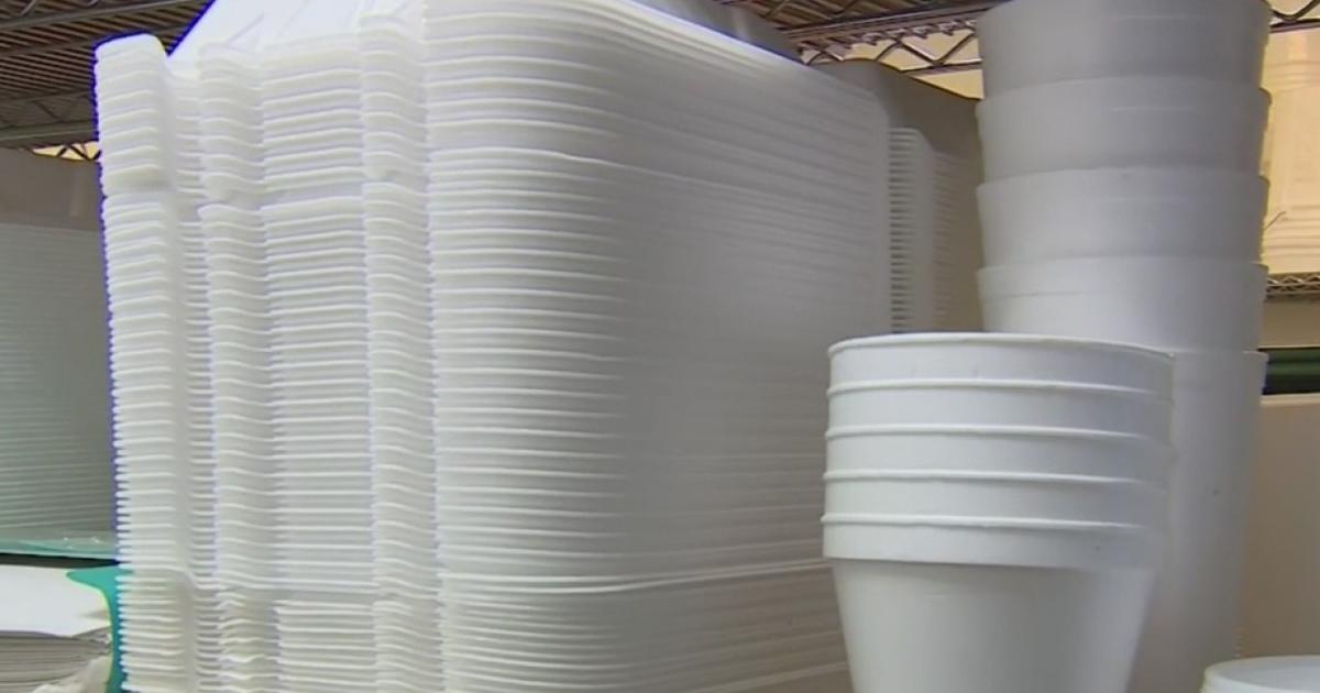 Los Angeles City Council votes to ban Styrofoam CBS Los Angeles