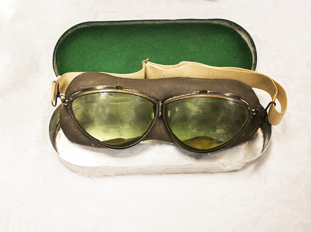 Charles Lindbergh goggles 