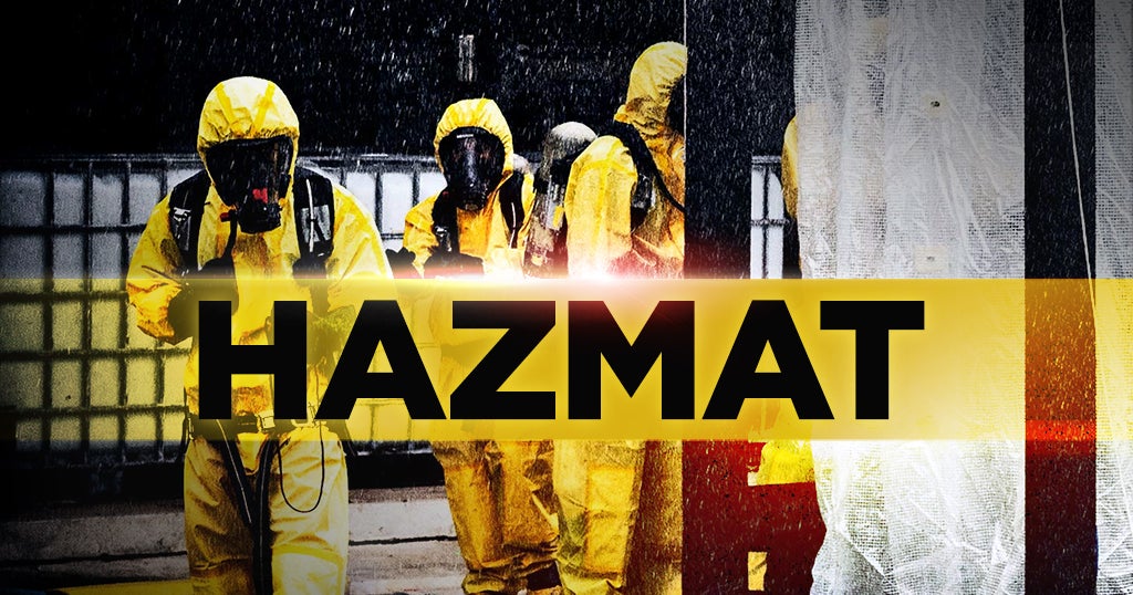 Santa Clara police, fire units at scene of hazardous materials spill