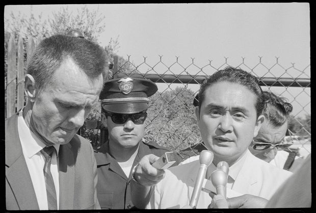 Thomas Nogouchi Speaking at a News Conference
