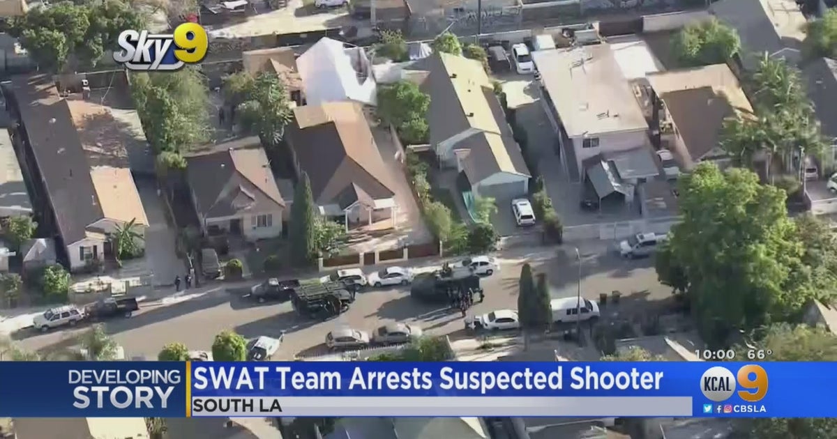 Suspect Who Opened Fire, Barricaded Himself Inside South LA Home In ...