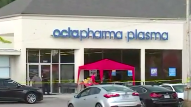 Octapharma plasma center stabbing Petersburg, VA 