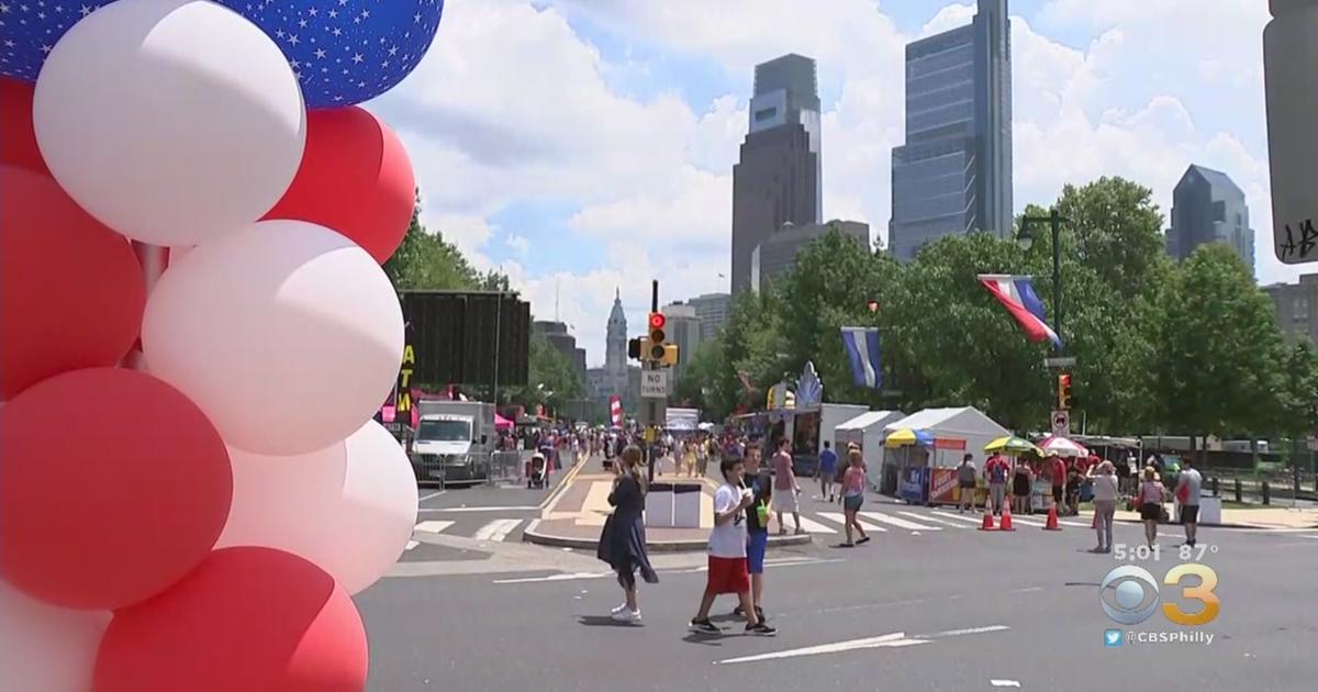 Thousands Flock To Philadelphia For Party On The Parkway Fourth Of July