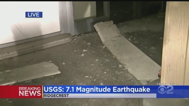 An Albertsons In Ridgecrest Suffered Damage From M7.1 Quake 