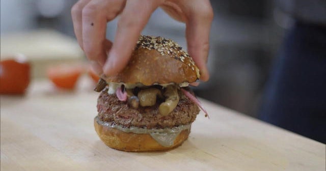 Wheres the beef? Hamburger patties made from plants