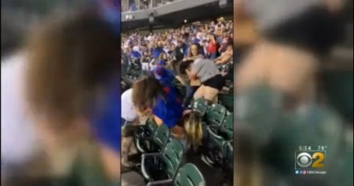 Brawl Among Fans At Guaranteed Rate Field Captured On Video - CBS Chicago