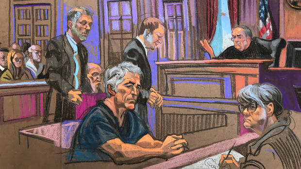 Jeffrey Epstein In Court 