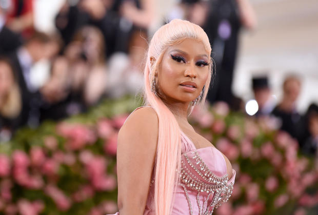 Nicki Minaj attends the Met Gala at the Metropolitan Museum of Art on May 6, 2019, in New York City. 