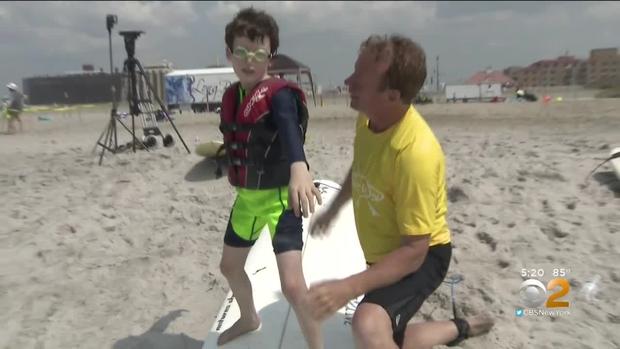 Special needs surfing 