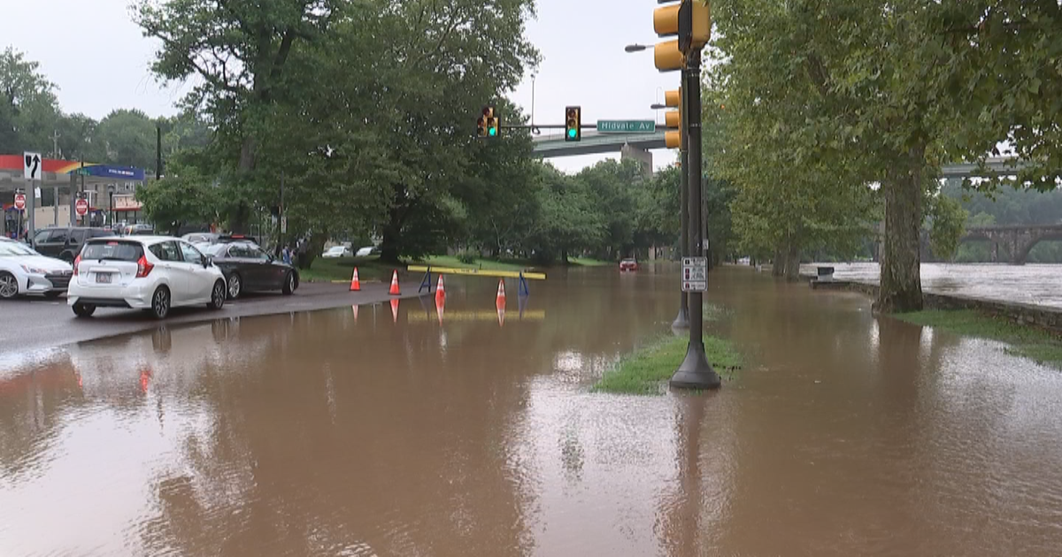 Portion Of Kelly Drive Closed Due To Flooding CBS Philadelphia