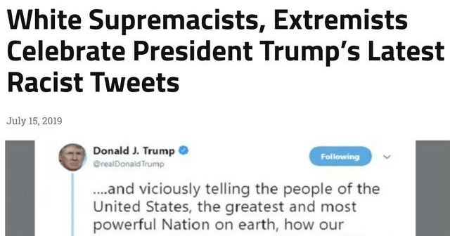 Analyzing the impact of Trump's Twitter rant on extremists online - CBS ...