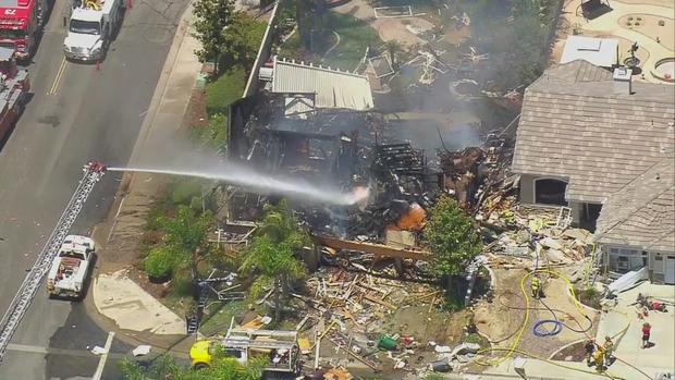 Explosion, House Fire Reported In Murrieta Neighborhood 