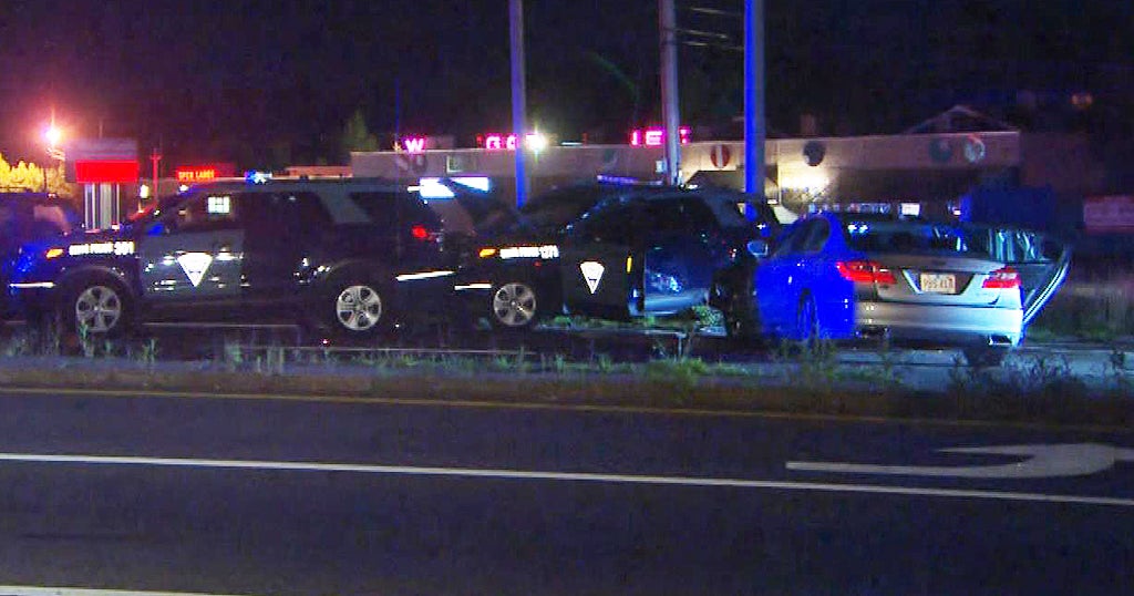 4 State Troopers Hurt After Suspected Drunk Driver Crashes Into Cruiser