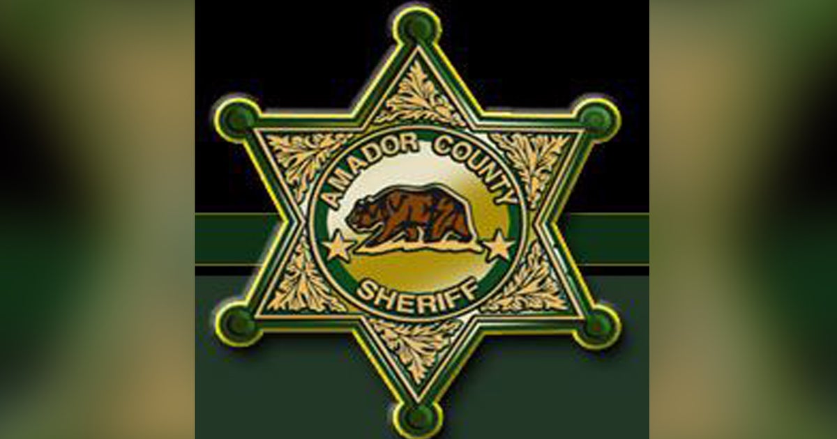 Amador County Deputies Looking For Person Believed Drowned CBS Sacramento