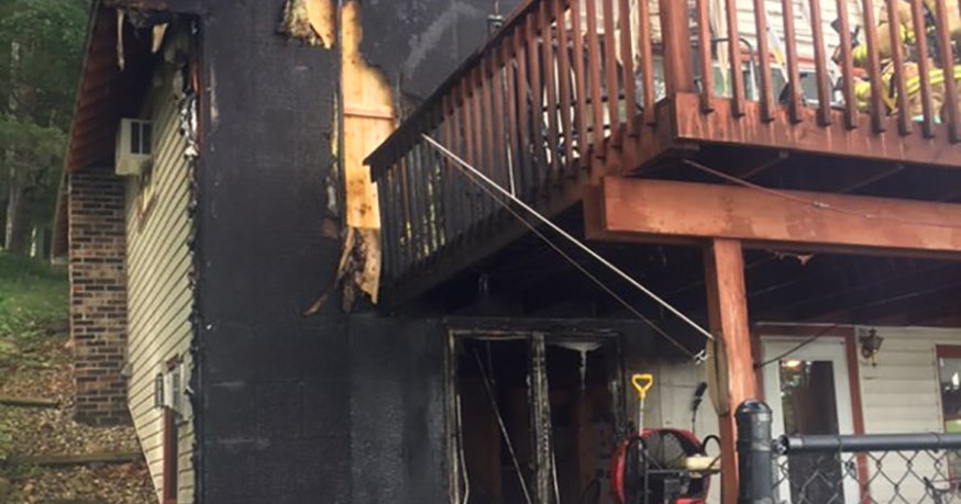Sheriff Paynesville House Fire Blamed On Grill Being Too Close To Home