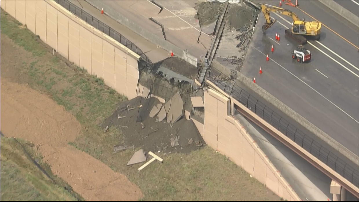 Highway 36 Cracks And Collapses In Westminster