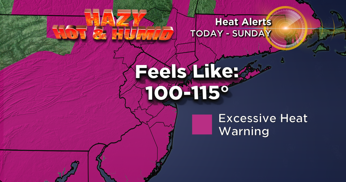 New York Weather CBS2 7/19 Friday Afternoon Forecast CBS New York