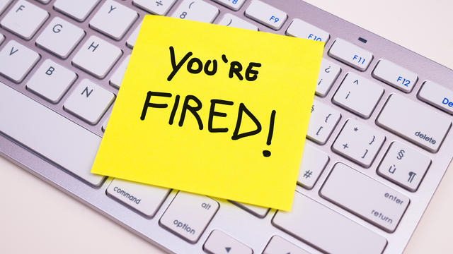 You are fired 